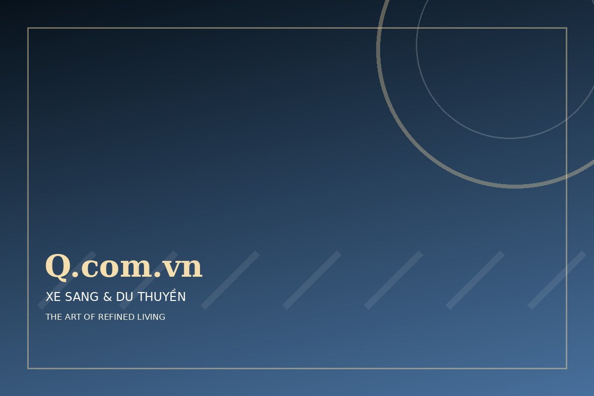 Xe sang điện và định nghĩa mới của trải nghiệm tĩnh lặng