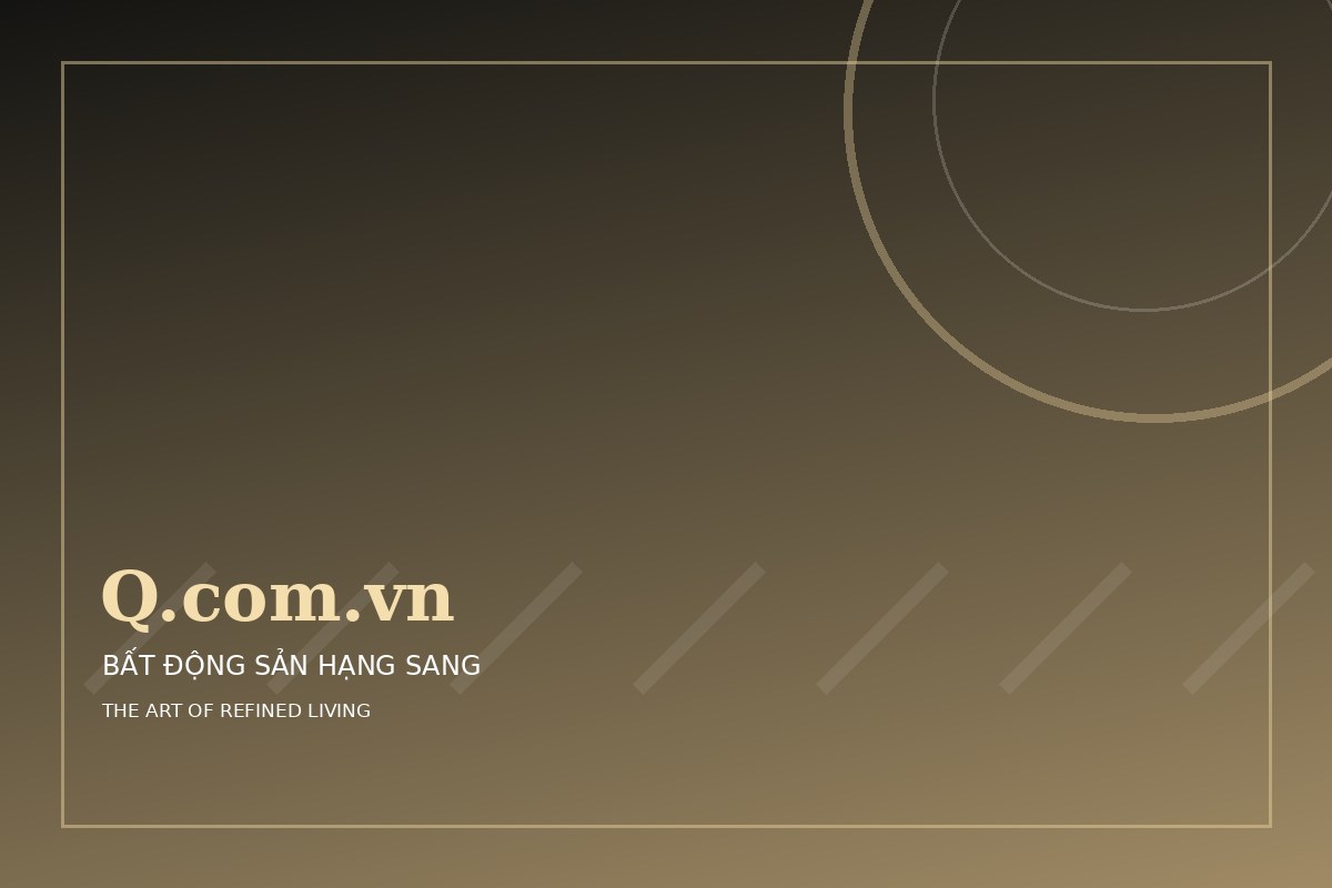 Dinh thự riêng tư định hình chuẩn sống của giới tinh hoa